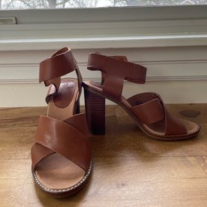 Madewell Stacked Heel Sandal